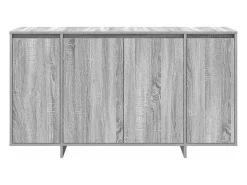 Vitrina Gris sonoma 135 x 41 x 69 cm Madera contrachapada
