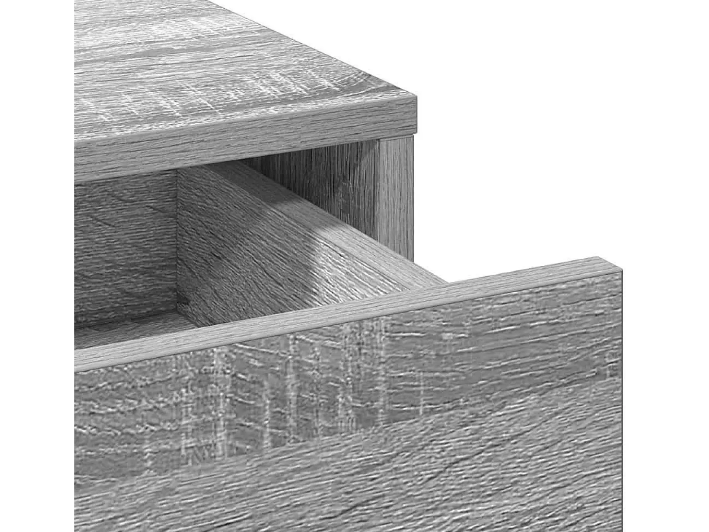 Vitrina Gris sonoma 40 x 40.5 x 75 cm Madera contrachapada