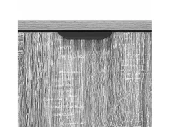 Vitrina Gris sonoma 69.5 x 33 x 82 cm Madera contrachapada
