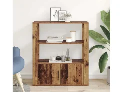 Vitrina Madera vieja 30 x 80 x 90 cm Madera contrachapada