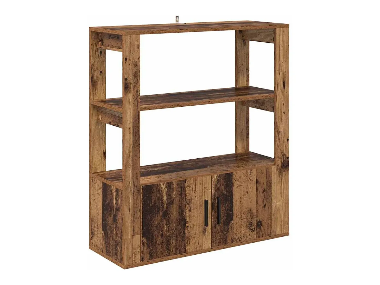 Vitrina Madera vieja 30 x 80 x 90 cm Madera contrachapada