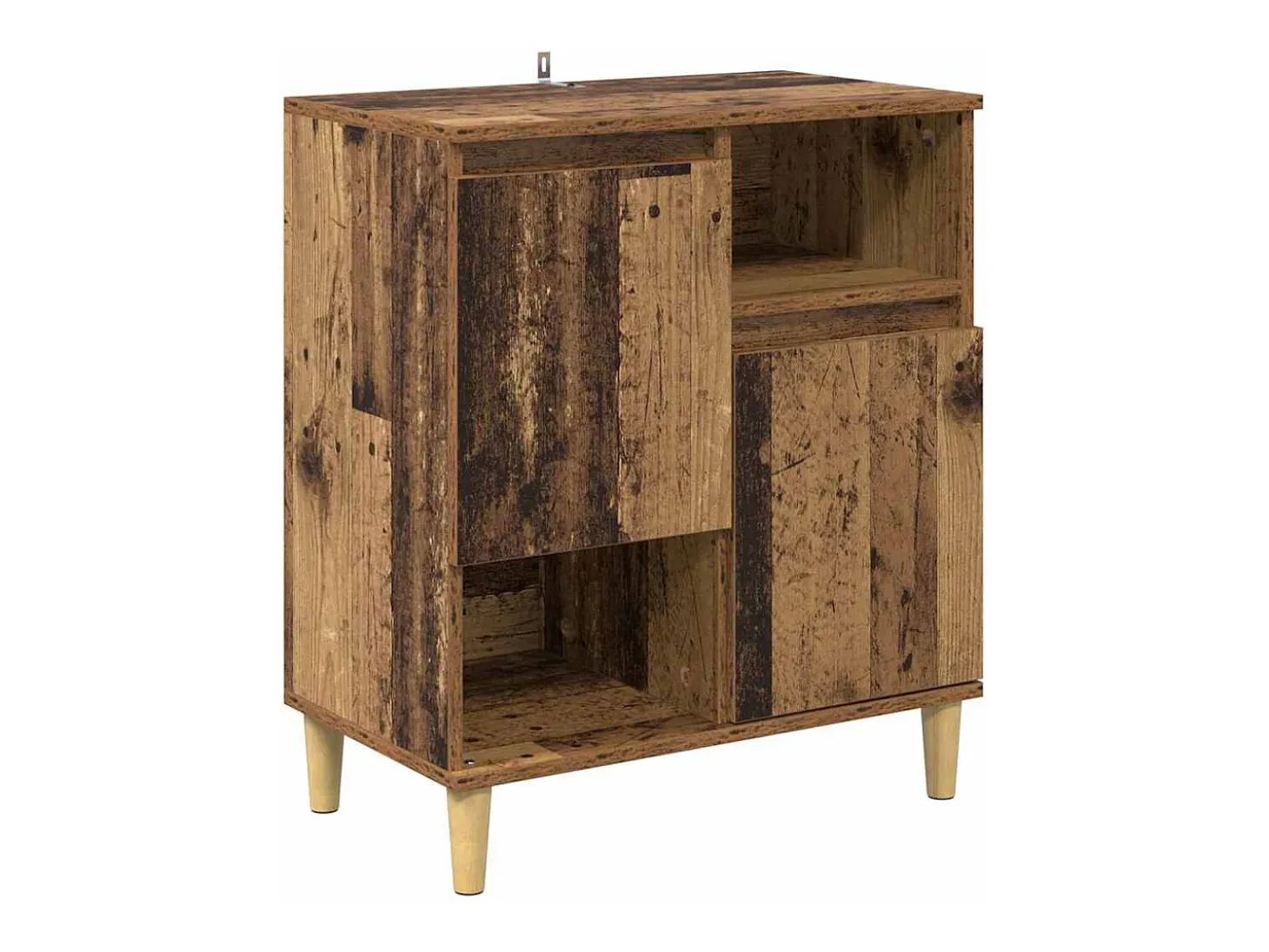 Vitrina Madera vieja 35 x 60 x 70 cm Madera contrachapada