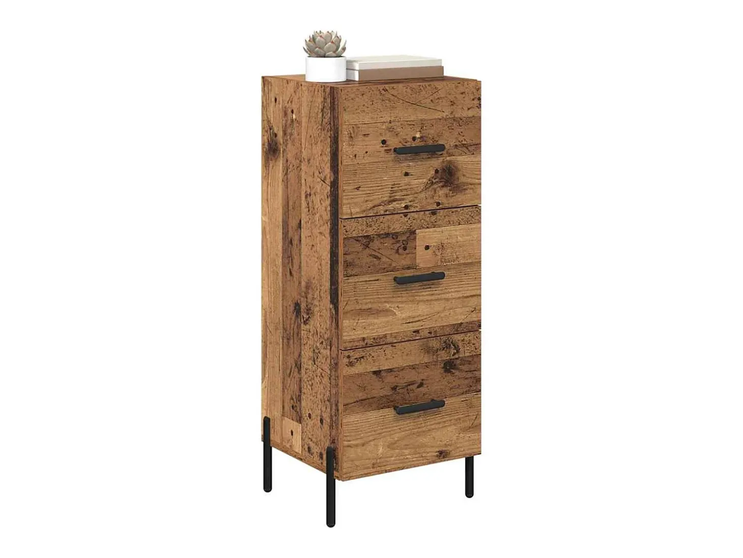Vitrina Madera vieja 34 x 34.5 x 90 cm Madera contrachapada