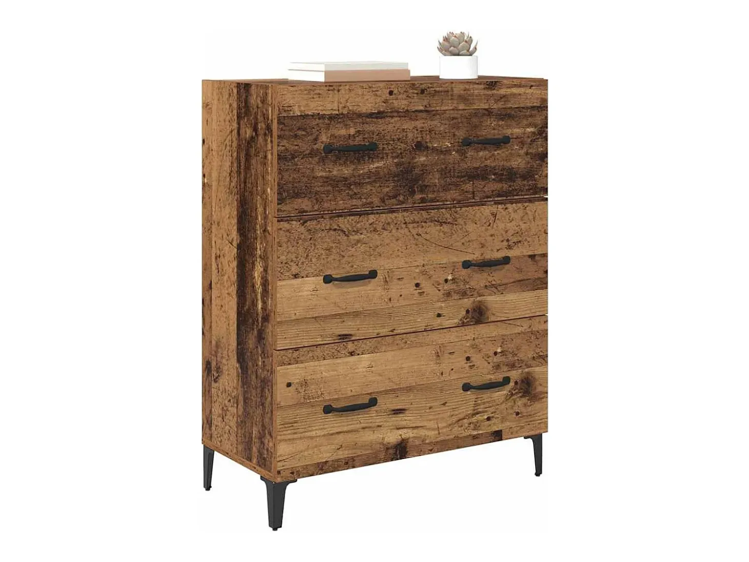 Vitrina Madera vieja 69.5 x 34 x 90 cm Madera contrachapada