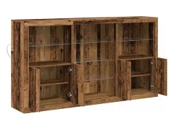 Vitrina Madera vieja 181.5 x 37 x 100 cm Madera contrachapada