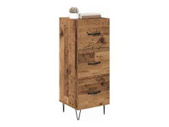 Vitrina Madera vieja 34 x 34.5 x 90 cm Madera contrachapada