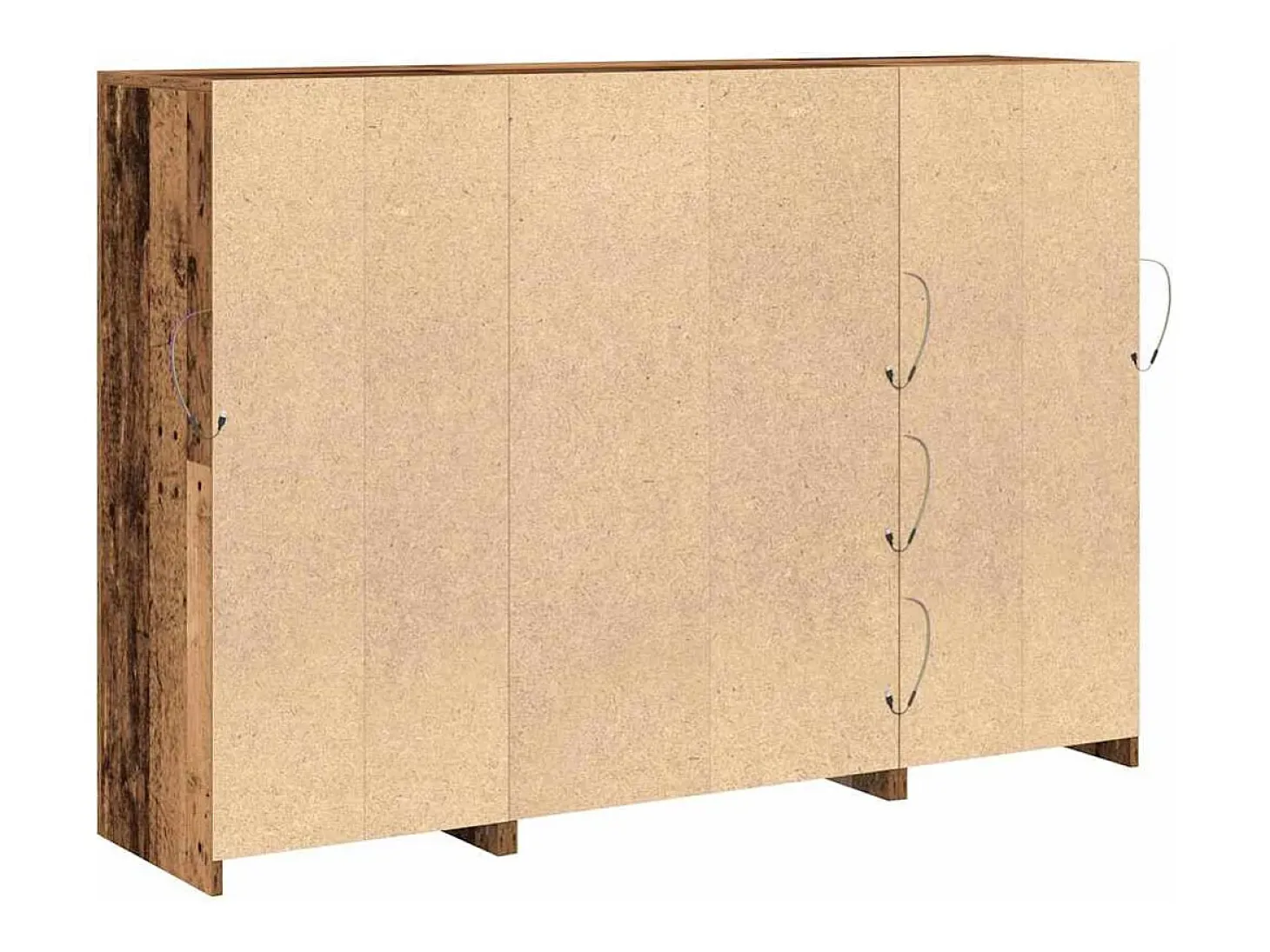 Vitrina Madera vieja 142.5 x 37 x 100 cm Madera contrachapada