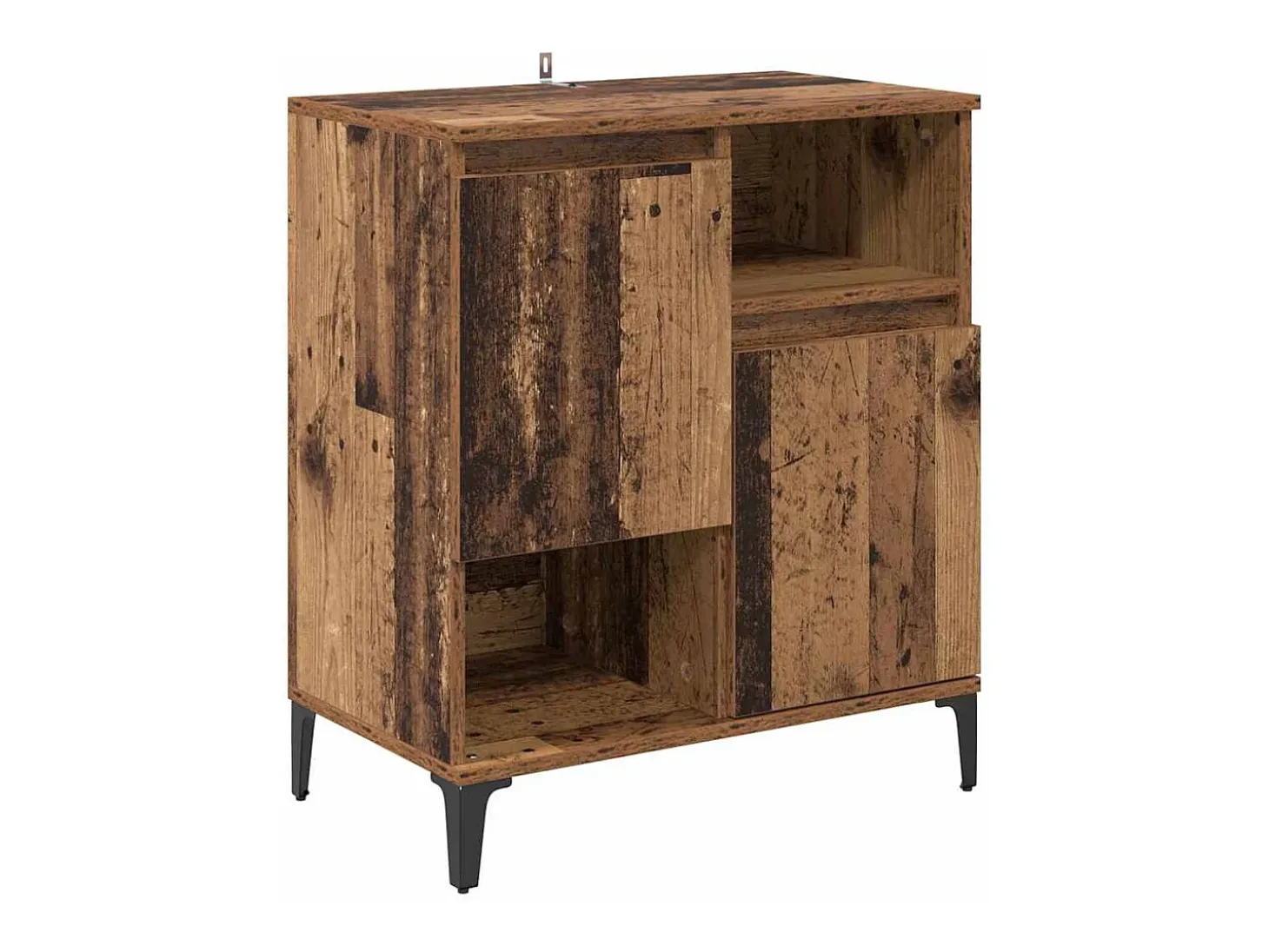 Vitrina Madera vieja 60 x 35 x 70 cm Madera contrachapada