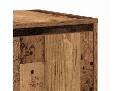 Vitrina Madera vieja 120 x 41 x 75 cm Madera contrachapada