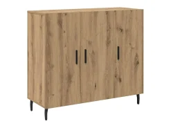 Vitrina Marrón 90 x 34 x 80 cm Madera contrachapada