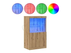 Vitrina Marrón 60 x 37 x 100 cm Madera contrachapada