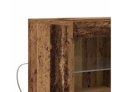 Vitrina Marrón 81 x 37 x 67 cm Madera contrachapada