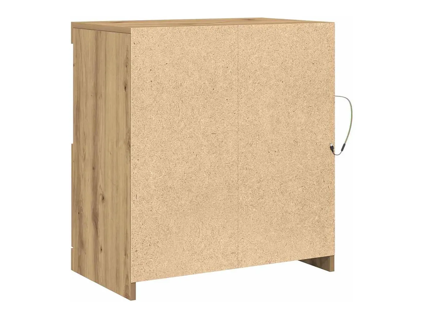 Vitrina Marrón 60.5 x 37 x 67 cm Madera contrachapada