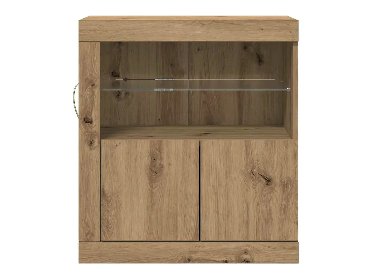 Vitrina Marrón 60.5 x 37 x 67 cm Madera contrachapada