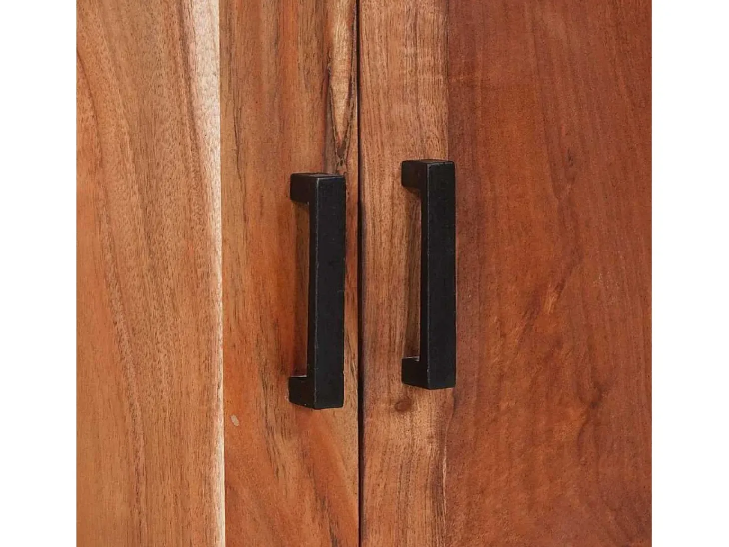 Vitrina Marrón 70 x 30 x 75 cm Madera maciza de Acacia
