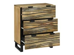 Vitrina Marrón 60 x 33.5 x 75 cm Madera maciza de Mango
