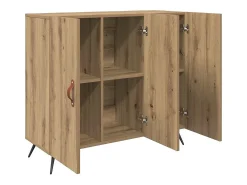 Vitrina Marrón 90 x 34 x 80 cm Madera contrachapada