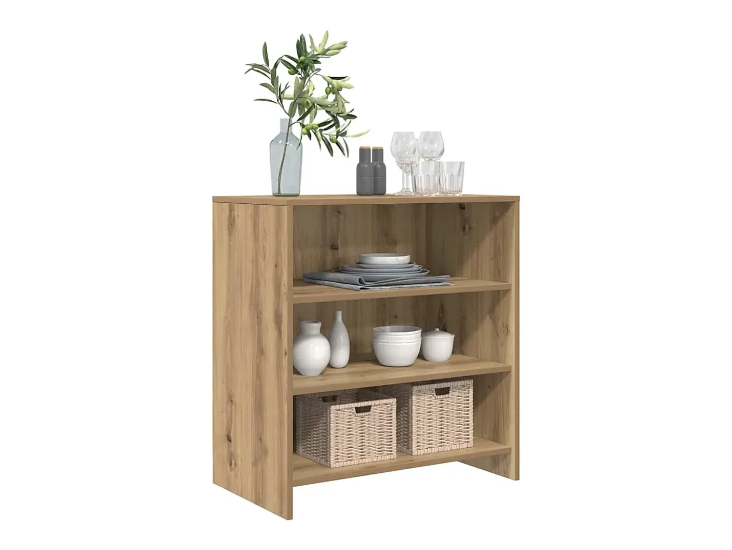 Vitrina Marrón 70 x 41 x 75 cm Madera contrachapada