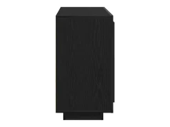 Vitrina Negro 80 x 40 x 75 cm Madera contrachapada