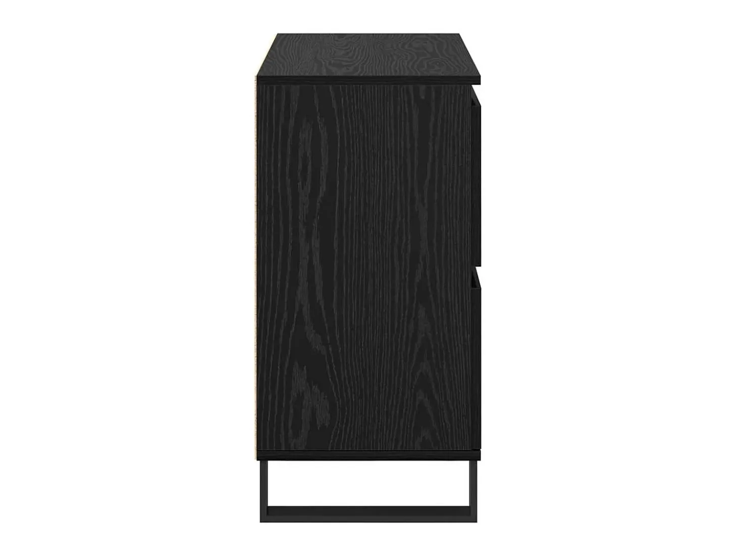 Vitrina Negro 60 x 35 x 70 cm Madera contrachapada