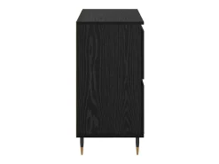 Vitrina Negro 60 x 35 x 70 cm Madera contrachapada