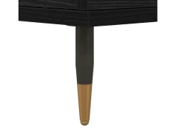 Vitrina Negro 60 x 35 x 70 cm Madera contrachapada