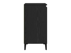 Vitrina Negro 60 x 35 x 70 cm Madera contrachapada