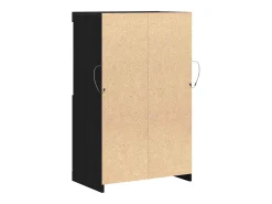 Vitrina Negro 60 x 37 x 100 cm Madera contrachapada