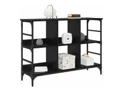 Vitrina Negro 102 x 32 x 73.5 cm Madera contrachapada