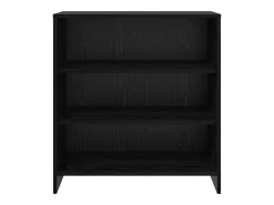 Vitrina Negro 70 x 41 x 75 cm Madera contrachapada
