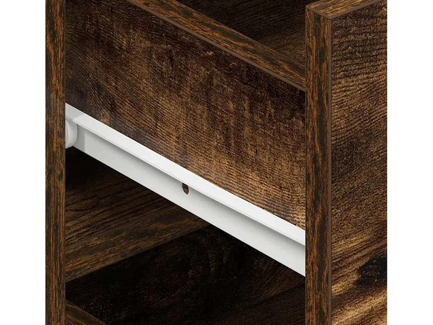 Vitrina Roble ahumado 120 x 36 x 69 cm Madera contrachapada