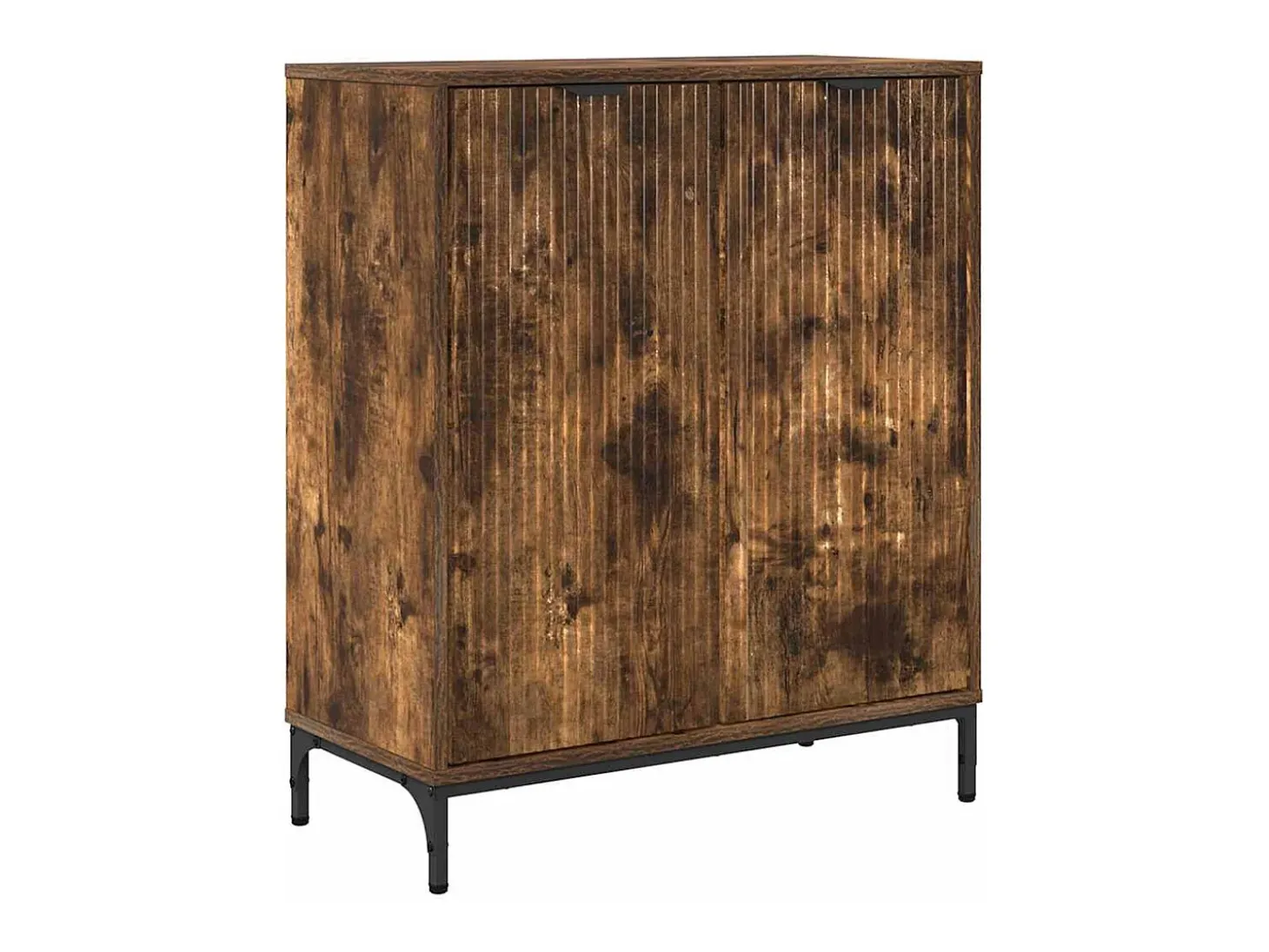 Vitrina Roble ahumado 69.5 x 33 x 82 cm Madera contrachapada