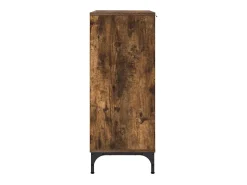 Vitrina Roble ahumado 69.5 x 33 x 82 cm Madera contrachapada