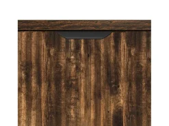 Vitrina Roble ahumado 69.5 x 33 x 82 cm Madera contrachapada