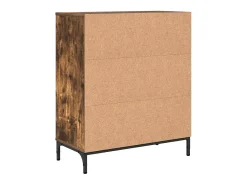 Vitrina Roble ahumado 69.5 x 33 x 82 cm Madera contrachapada