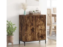 Vitrina Roble ahumado 69.5 x 33 x 82 cm Madera contrachapada