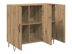 Vitrina Roble artisan 90 x 34 x 80 cm Madera contrachapada