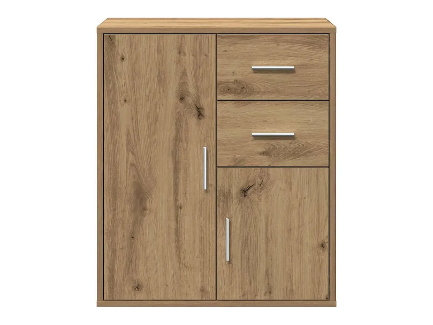 Vitrina Roble artisan 60 x 31 x 70 cm Madera contrachapada