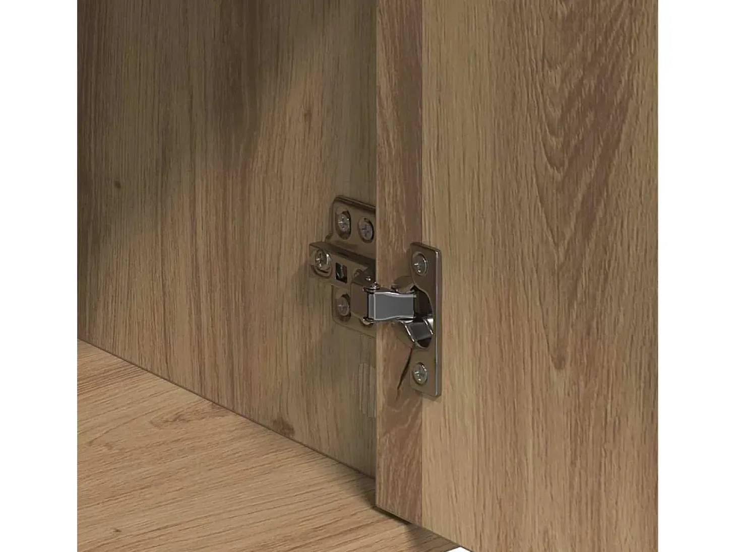 Vitrina Roble artisan 60 x 31 x 70 cm Madera contrachapada