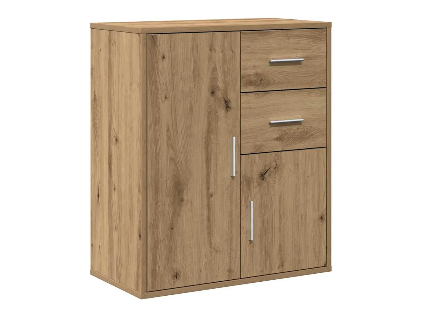 Vitrina Roble artisan 60 x 31 x 70 cm Madera contrachapada