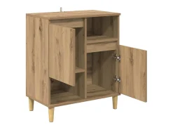 Vitrina Roble artisan 35 x 60 x 70 cm Madera contrachapada