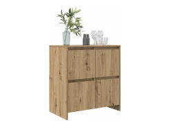 Vitrina Roble artisan 70 x 41 x 75 cm Madera contrachapada
