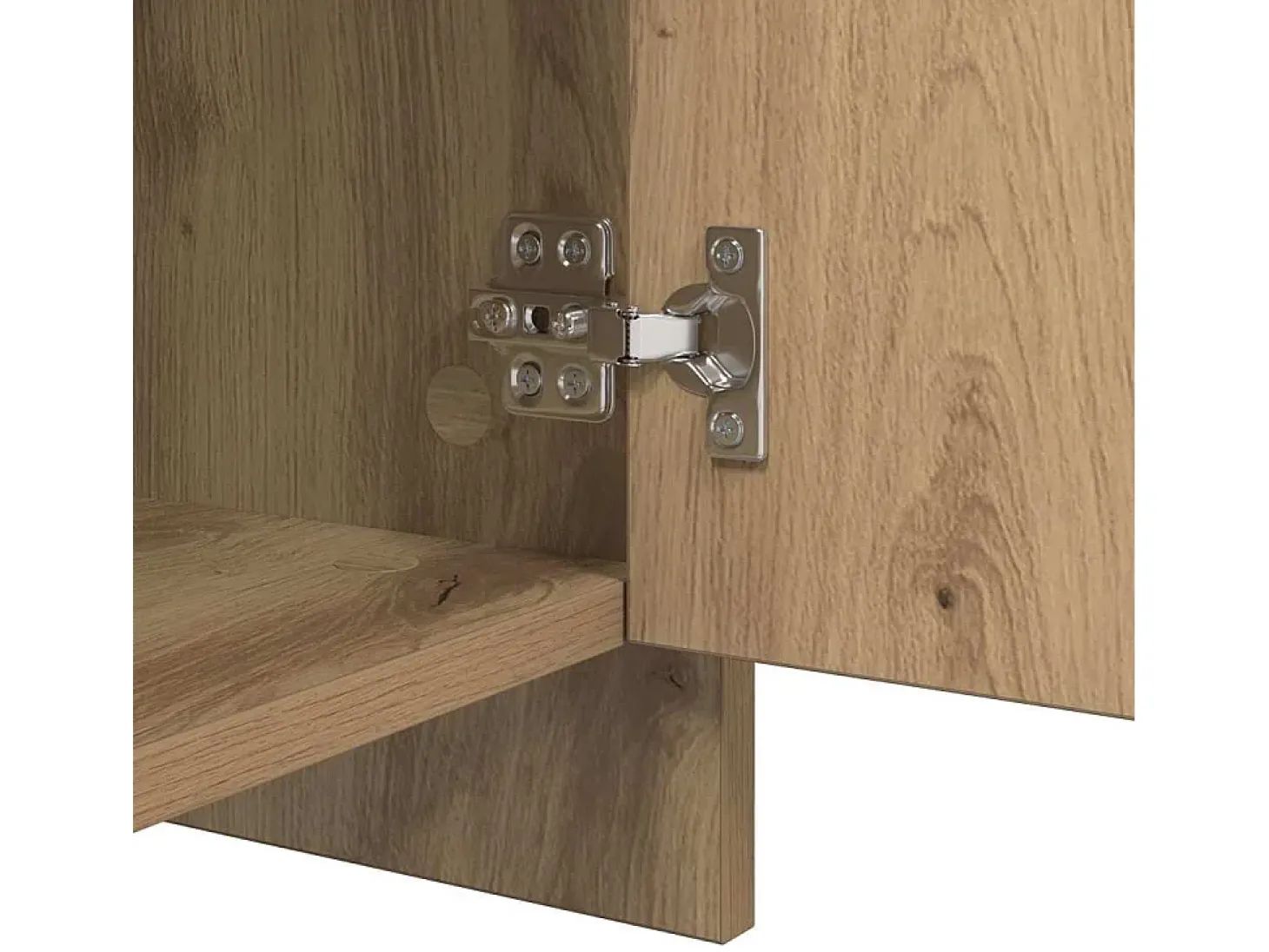 Vitrina Roble artisan 70 x 41 x 75 cm Madera contrachapada