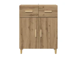 Vitrina Roble artisan 34 x 69.5 x 89 cm Madera contrachapada
