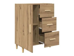 Vitrina Roble artisan 34 x 69.5 x 90 cm Madera contrachapada