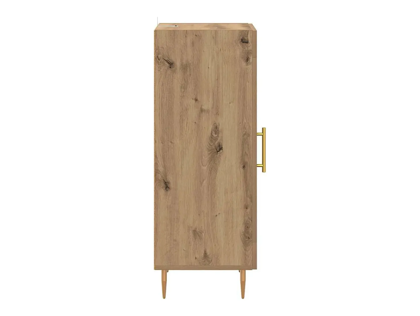 Vitrina Roble artisan 34 x 34.5 x 90 cm Madera contrachapada