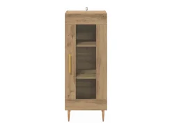 Vitrina Roble artisan 34 x 34.5 x 90 cm Madera contrachapada