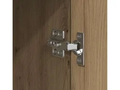 Vitrina Roble artisan 34.5 x 34 x 90 cm Madera contrachapada