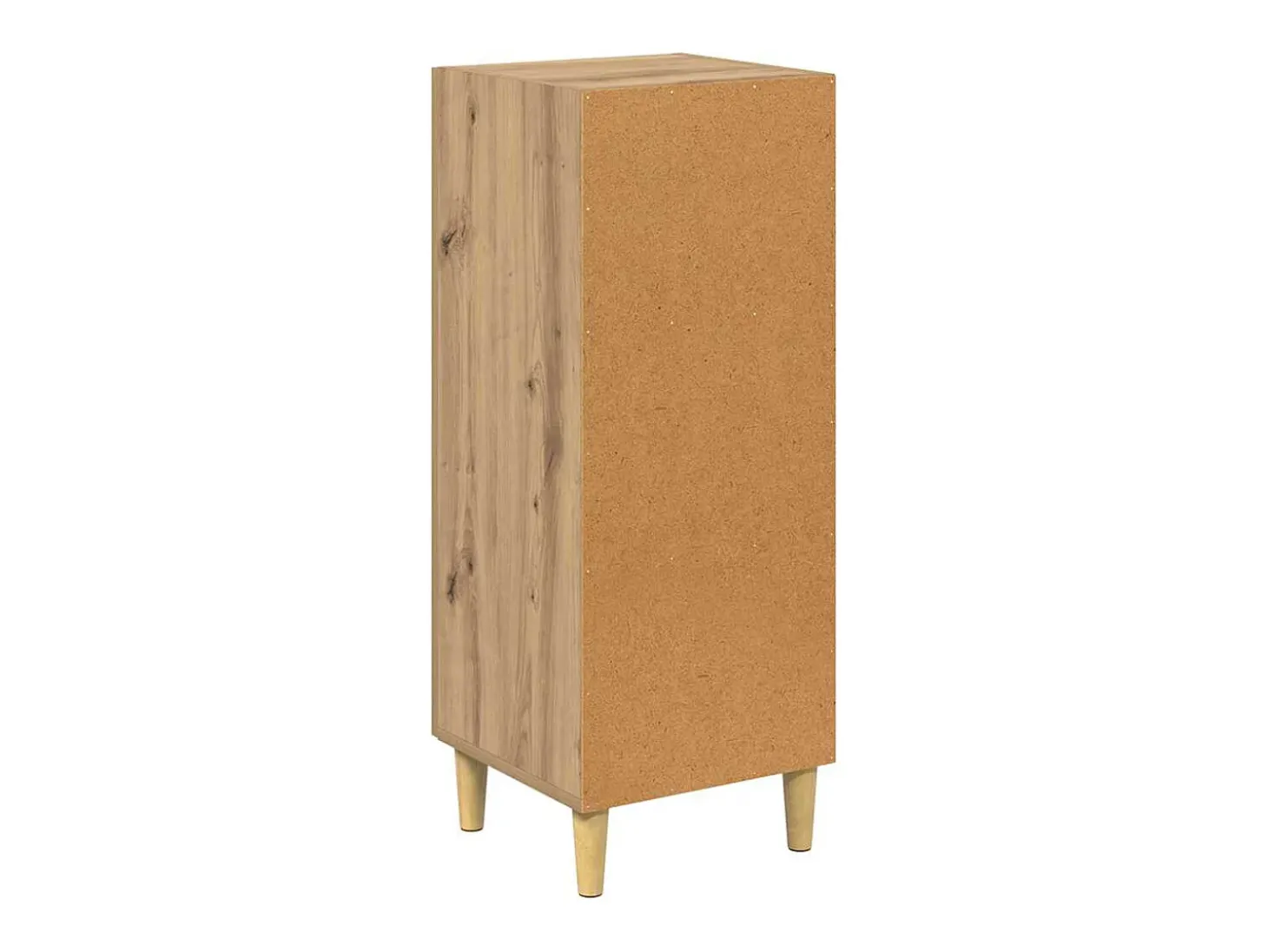 Vitrina Roble artisan 34.5 x 34 x 90 cm Madera contrachapada