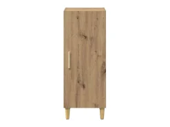 Vitrina Roble artisan 34.5 x 34 x 90 cm Madera contrachapada